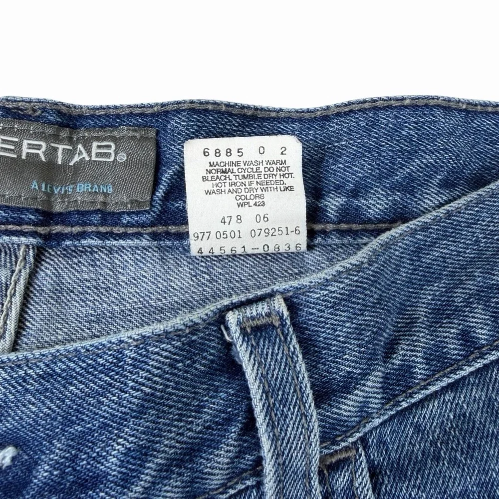 VTG Levi's Silvertab Women's Shorts Sz 34 (33) Blue Jean Cutoff Loose Y2K Jorts